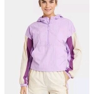 Women's Pullover Windbreaker - JoyLab - Light Purple Size M - NWT‎